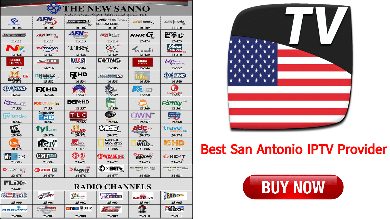 Best San Antonio IPTV Provider