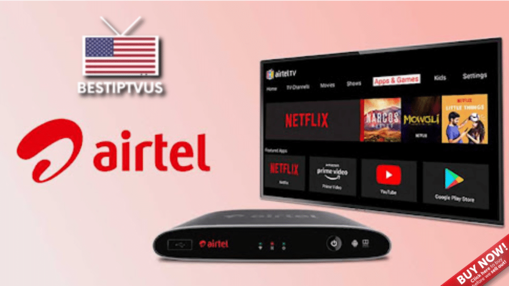 Airtel IPTV service