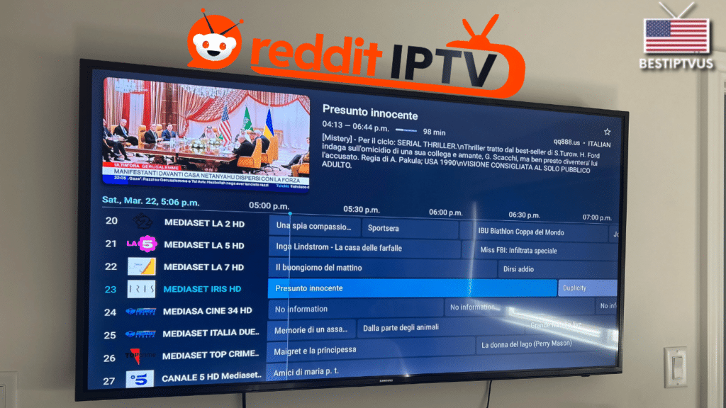 Best IPTV Service Reddit 2025 USA