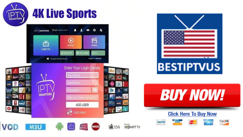 Premium IPTV Usa 4K HD Channels
