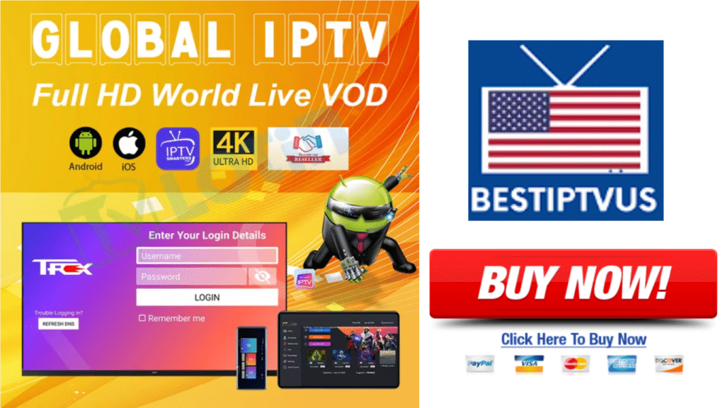 Premium IPTV Usa 4K HD Channels, Movies, Sports & More