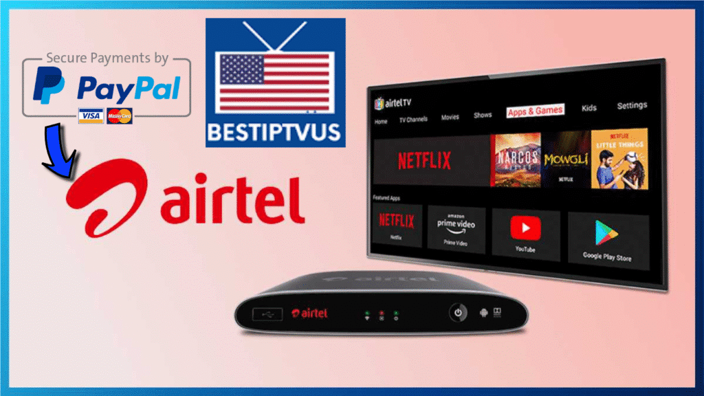 Get Airtel IPTV service Live TV OTT Channels 2025 (Cheap Plans)