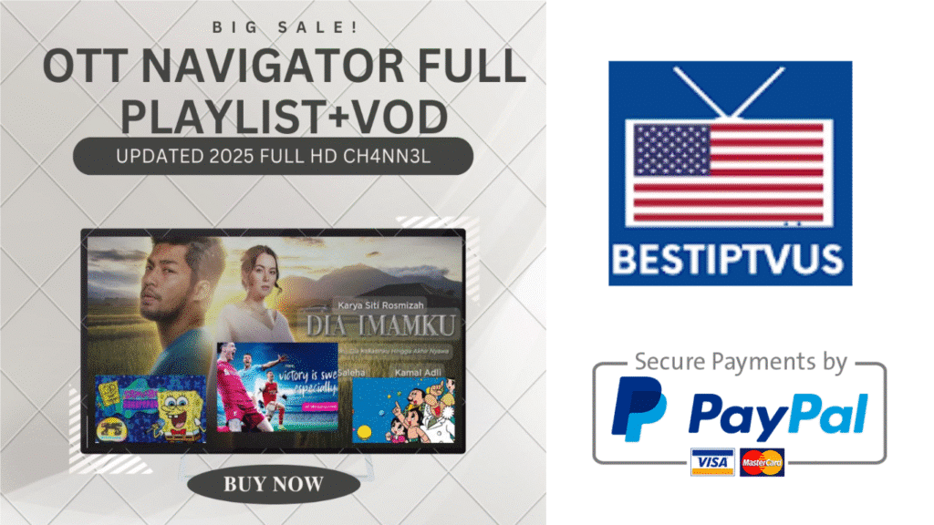 Get Ott Navigator IPTV Code 2025 Service Subscription