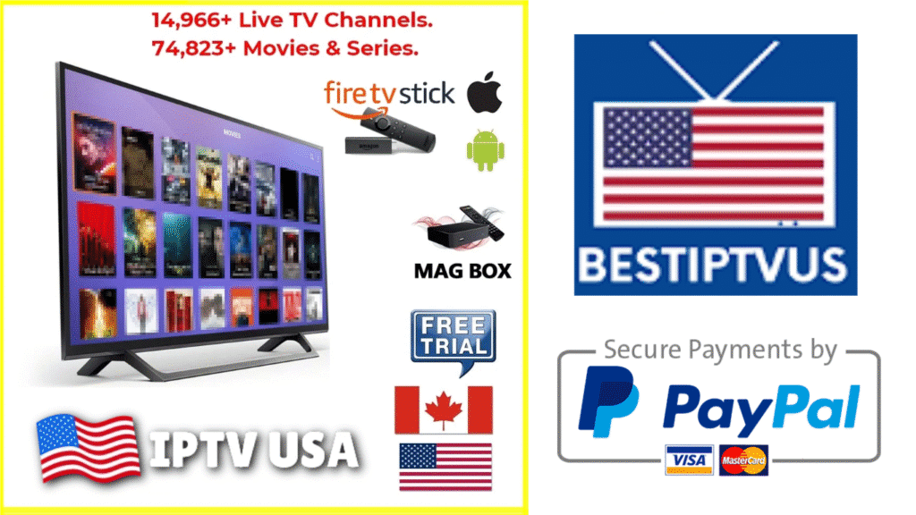 IPTV with Catch-Up & EPG USA 2026